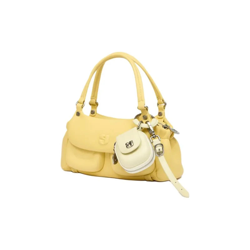 KUNOGIGI Cow Leather Crossbody Handbag Trumpets Unisex Multicolor-10