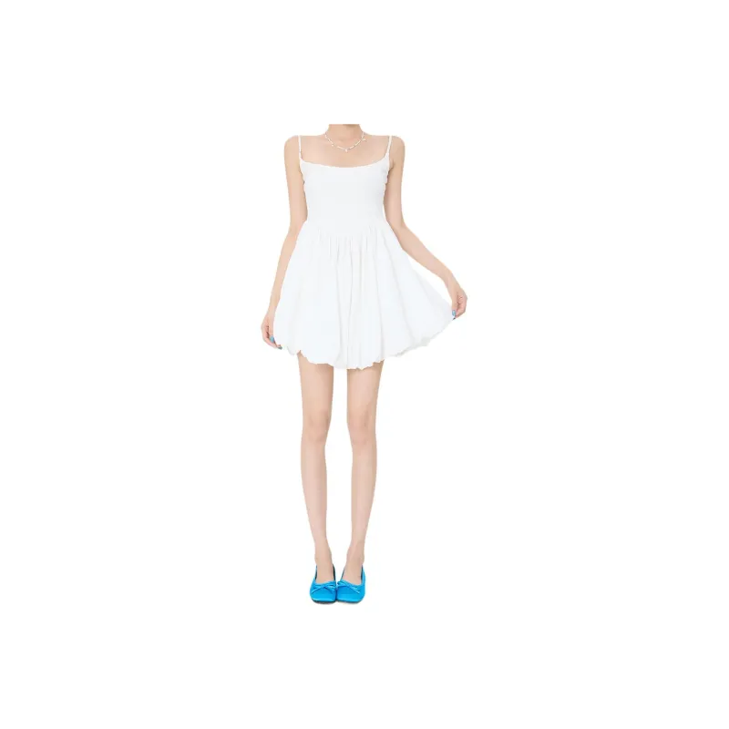 Kazakhstan Slip Dresses Women's White-0