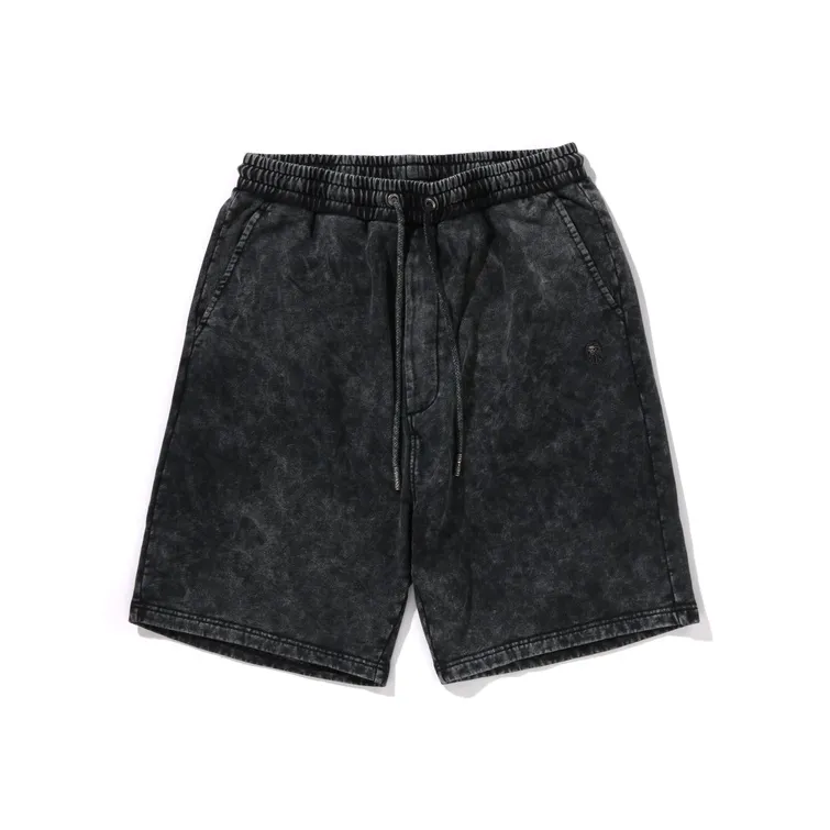 BAPE BLACK Sweat Shorts-0