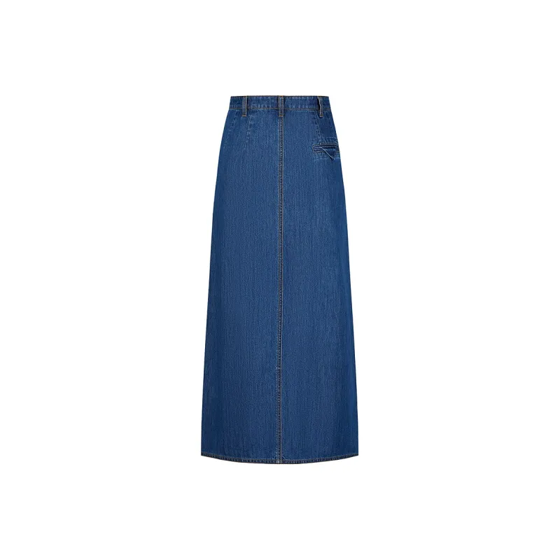 JZ. ANNAKRO Denim Long Skirt Women's-1
