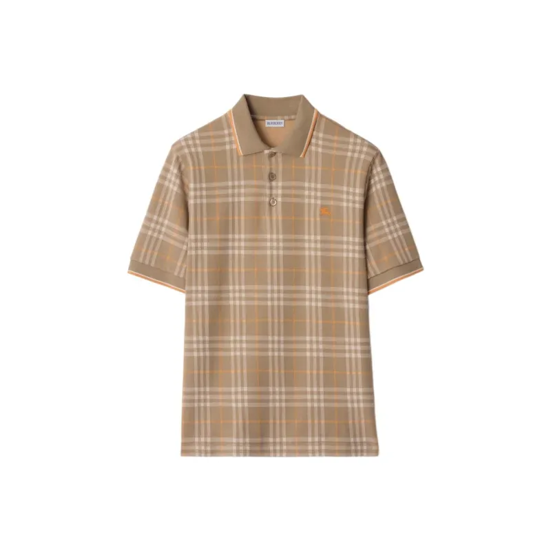 Burberry SS25 Polo Shirt Men's Orange-0