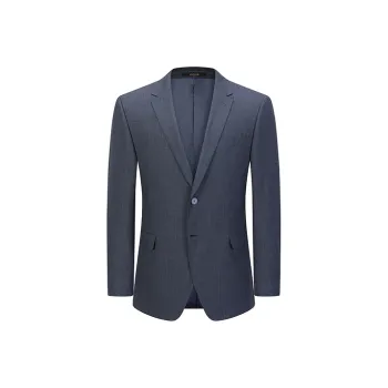 YOUNGOR Business Suits Men Navy Blue VOTX220234FIY Top