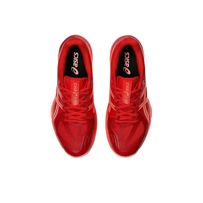 Asics POWERBREAK FF Anti Slip Wear Resistant Low Top Training Shoes Men's Red-4