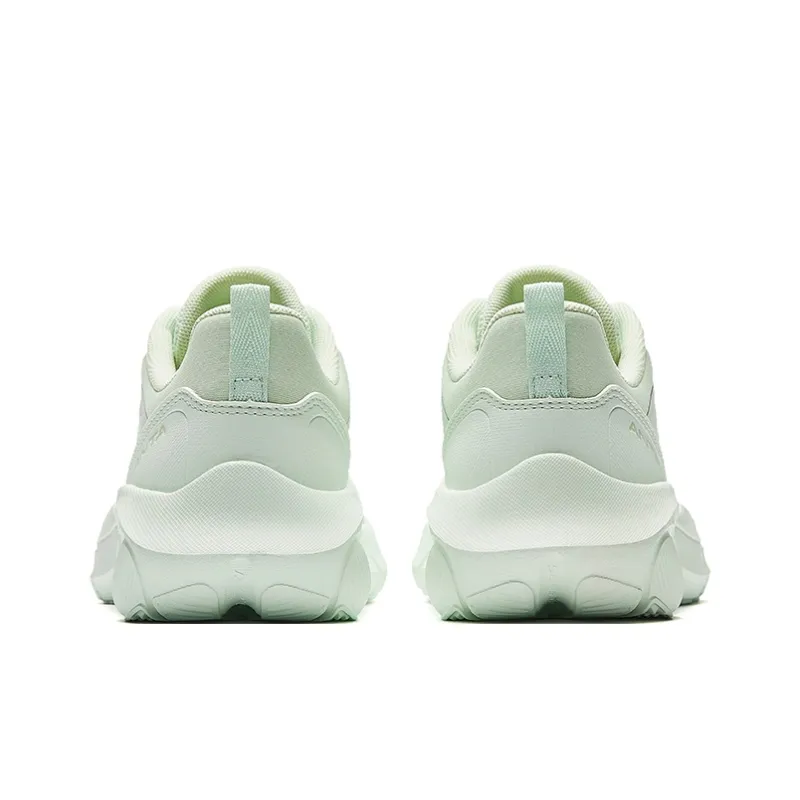 Anta Cushioning And Breathable Low Top Casual Running Shoes Women's Light Sunlit Green-3