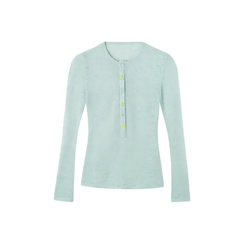 COVER TIME T Shirts Women's Blue