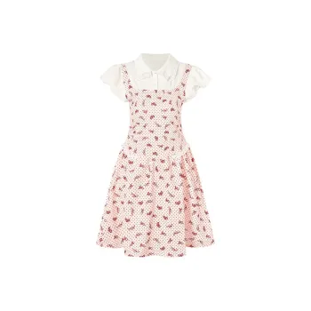 Mu Xiao Xin Short Sleeved Dress Women's