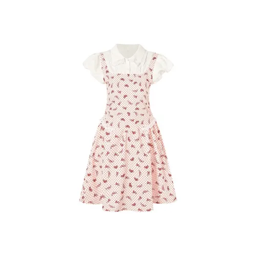 Mu Xiao Xin Short Sleeved Dress Women's