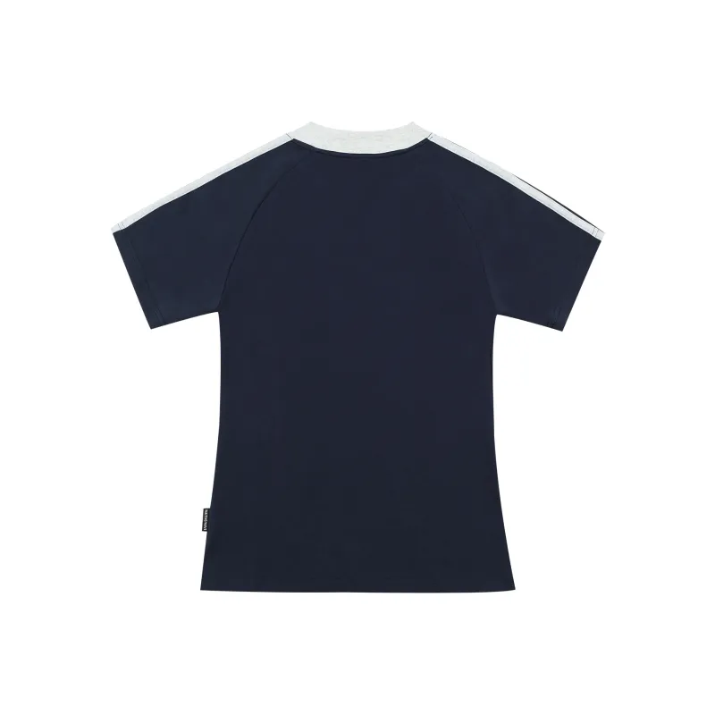 WAITINGWAVE T Shirts Women's Royal Blue-1