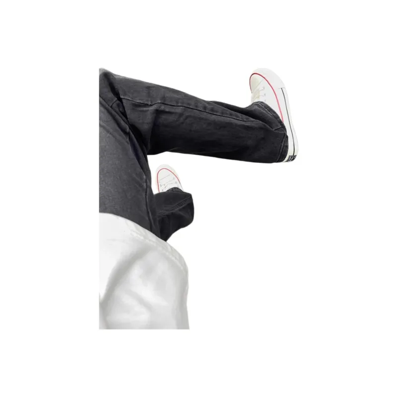 DUATOGE Jeans Men Black -4