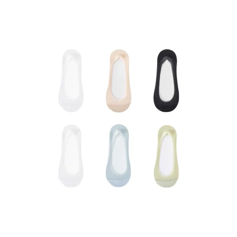 The Temptation Of The Muse No Show Socks Women's 6 Pack-26