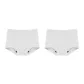 2 Pack (White+White)