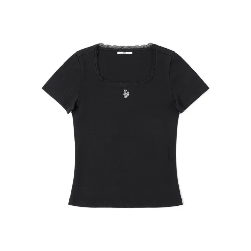 Lee T Shirts Women's Black