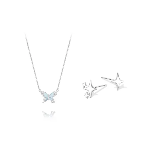 KUMET Sterling Silver Necklaces Women's
