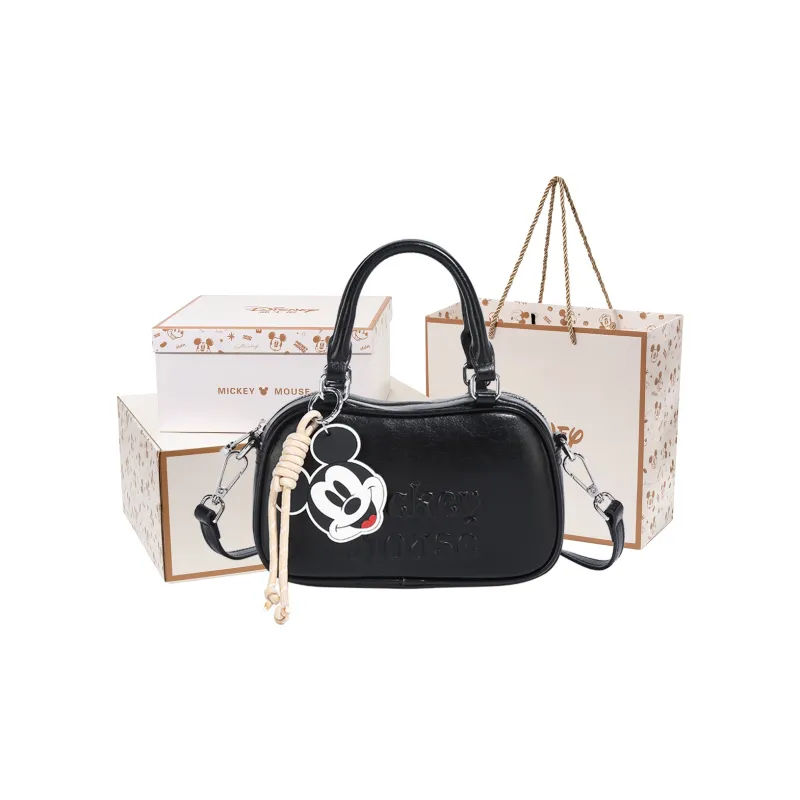 Disney Mickey Series PU Bowling Bag, Shoulder Bag, Crossbody Bag, Handbag Women's Multicolor-10
