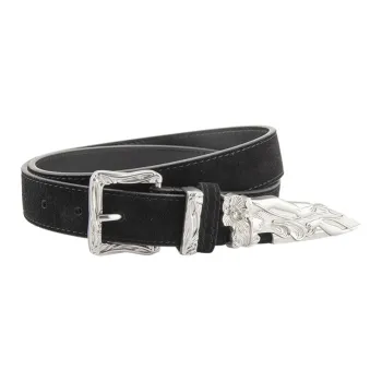 ROBINHOOD Cow Split Leather Belts Unisex Width 2.8CM