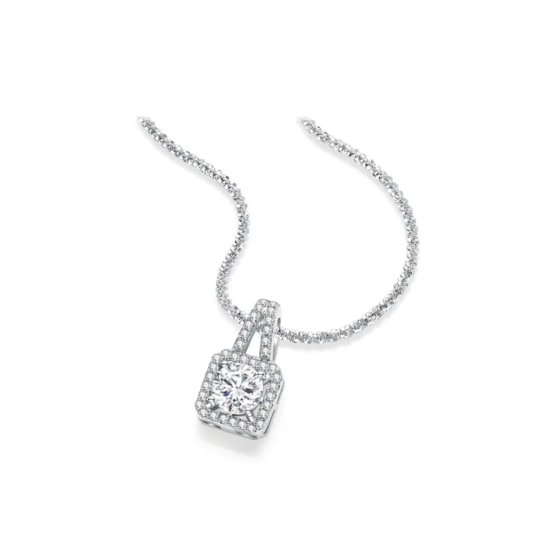 CHOW TAI SENG S925 Silver Necklaces Women's-1