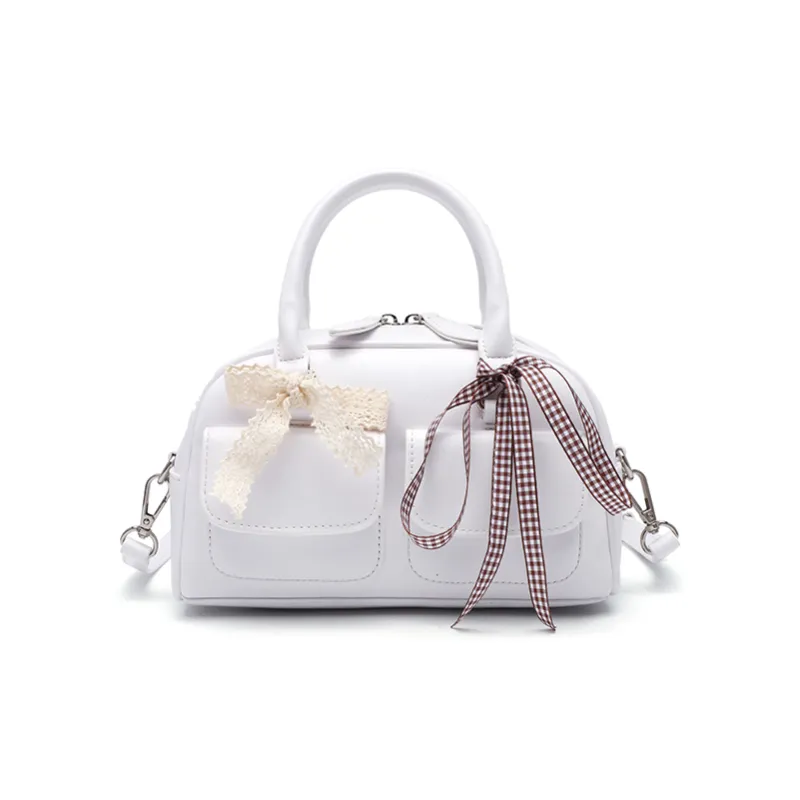 SHORT HAIR GIRL PU Handbag, Shoulder Bag, Crossbody Bag Women's Multicolor-8