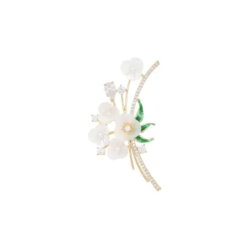 Yamaichi Maru High Quality Eco Friendly Copper Brooches Women's