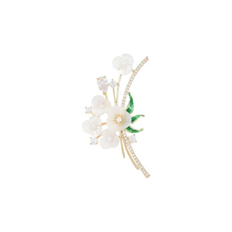 Yamaichi Maru High Quality Eco Friendly Copper Brooches Women's-0