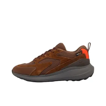 LACOSTE Anti Slip Wear Resistant Low Top Casual Shoes Men's Brown