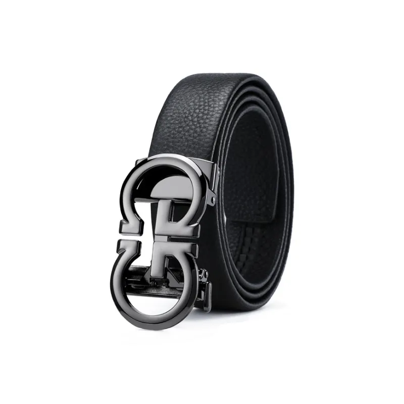 Cheekkiss Cow Leather Belts Men's 3.5cm-2