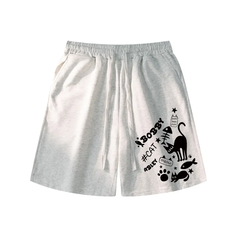 BOBBY ABLEY Casual Shorts Unisex-4