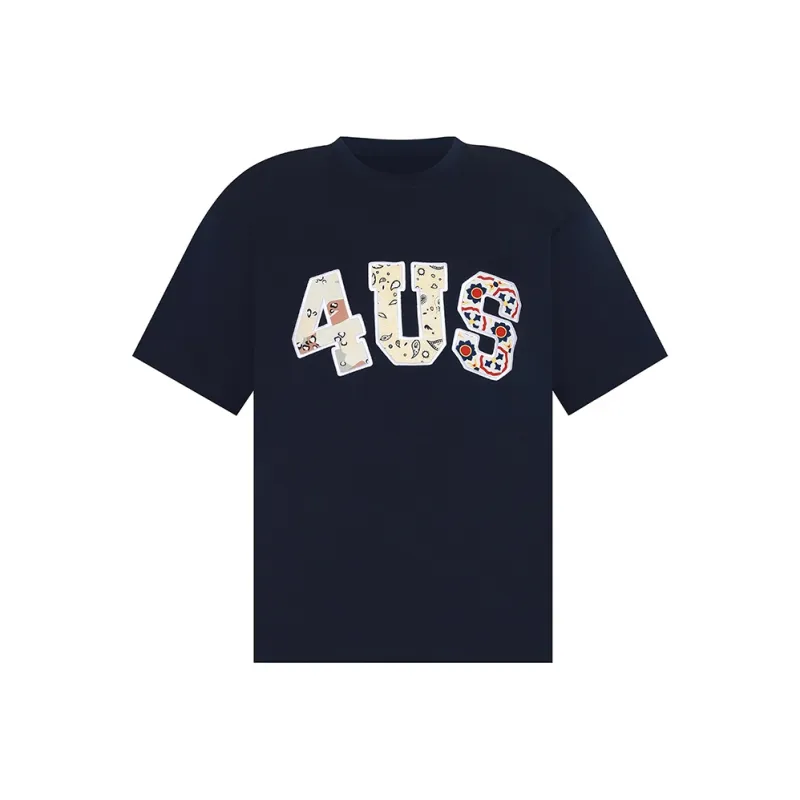 FORUYES T Shirts Women's Navy Blue-0