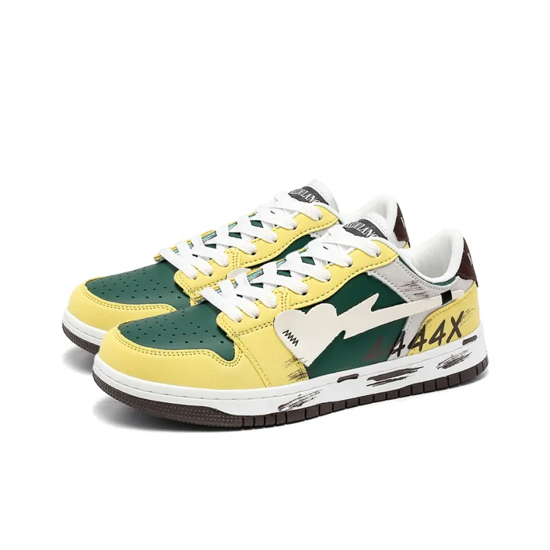 OUGLEMEN Thermal, Slip Resistant, And Abrasion Resistant Coverage Low Top Skateboard Shoes Unisex Box-13