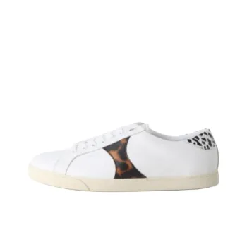CELINE Low Top Skateboard Shoes Men's White
