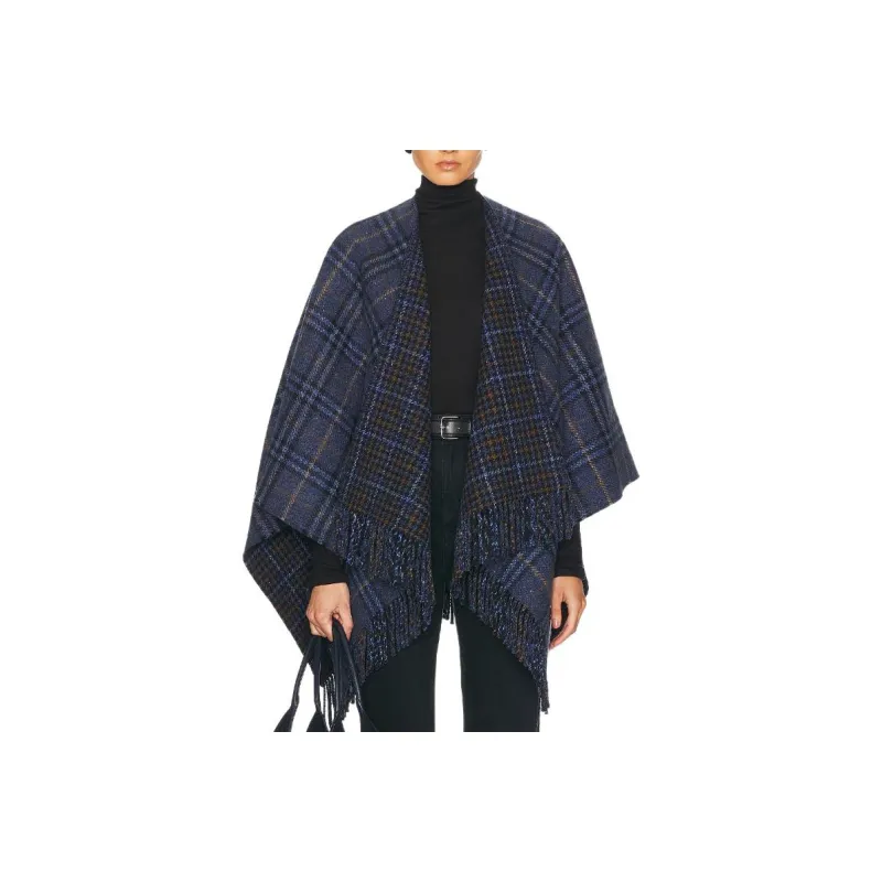 Burberry Cloak Women's Marine Blue-0