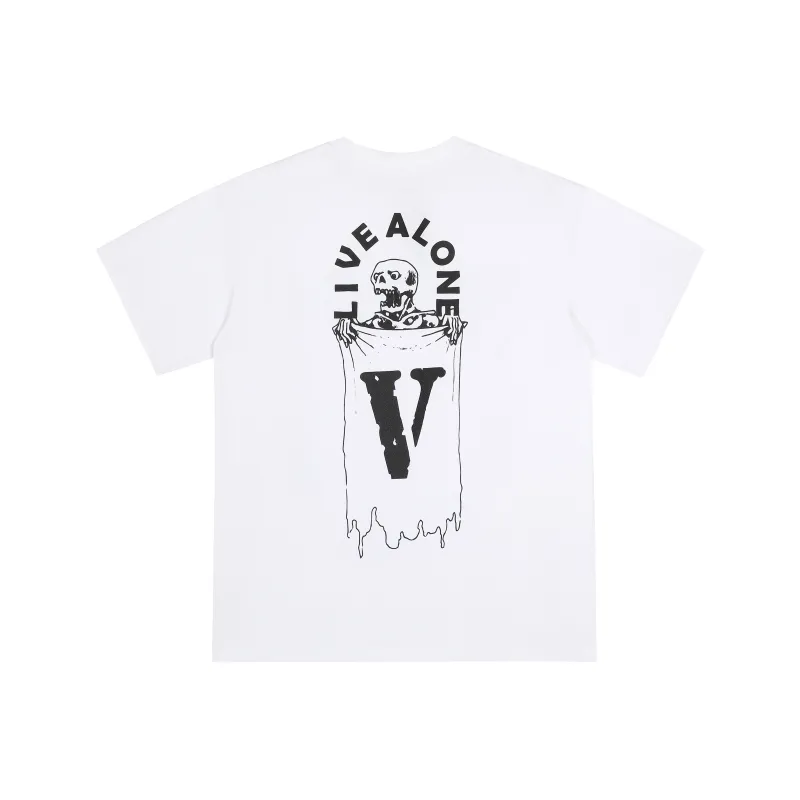 VLONE Drop Shoulder Sleeve T Shirt Women's-17