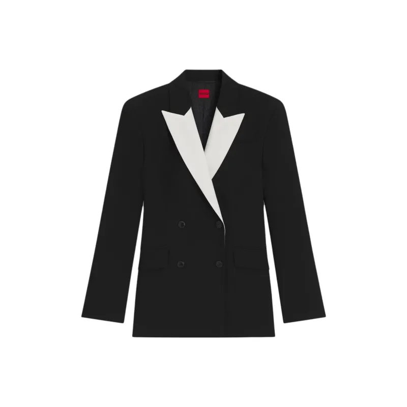 HUGO BOSS Business Suit Coat Women's Black-0