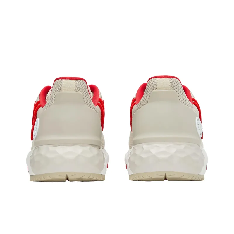 GFORE Slip Resistant, Abrasion Resistant, Rebound Resistant Low Top Golf Shoes Women's Beige Red-3