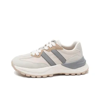 15 MINS Slip Resistant Low Top Casual Shoes Women's Greige