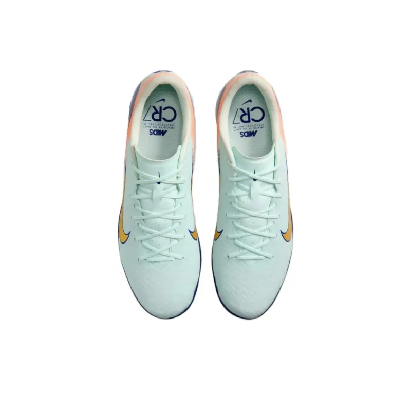 Nike Mercurial Vapor 16 Academy IC/IN Cushioning, Wear Resistant Soccer Shoes Unisex Light Green-2