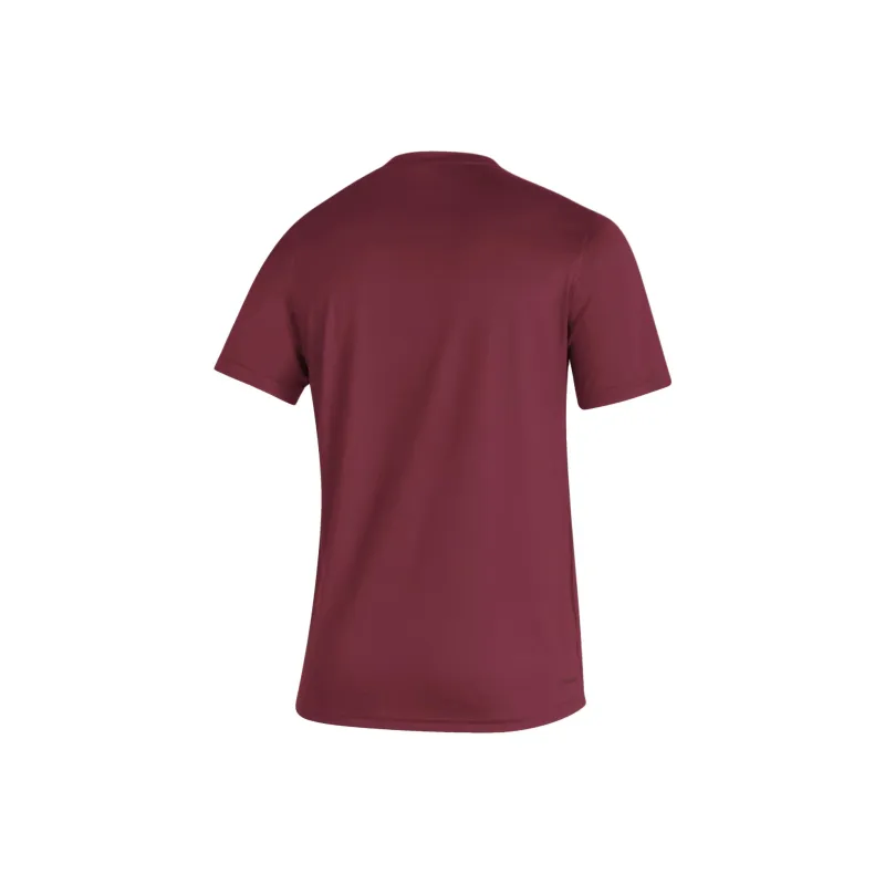 Adidas T Shirt Men's Burgundy Red-1