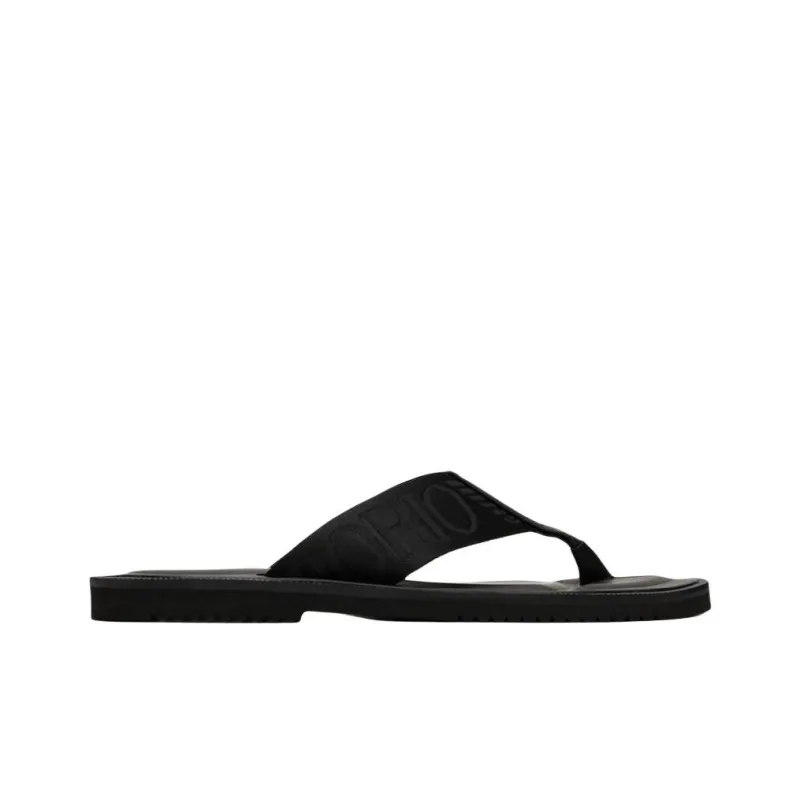 EMPORIO ARMANI Flip Flops Men's Black-1