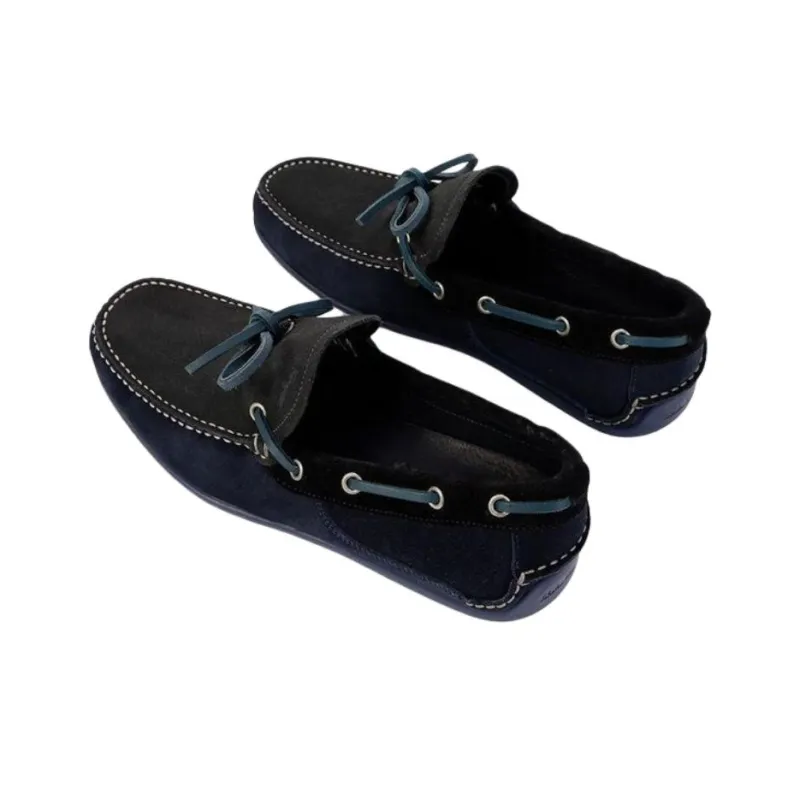FERRAGAMO Casual Shoes Men's Dark Blue-3