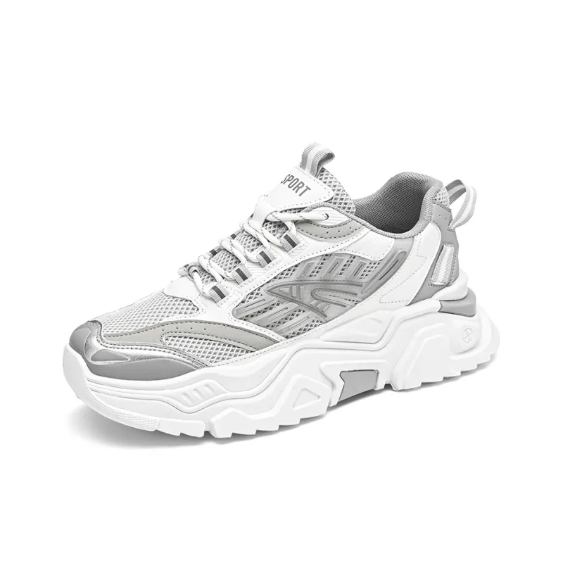 Dao Tu Sen Shock Absorbers With Slip Resistant And Abrasion Resistant Properties Low Top Chunky Sneakers Men's-1