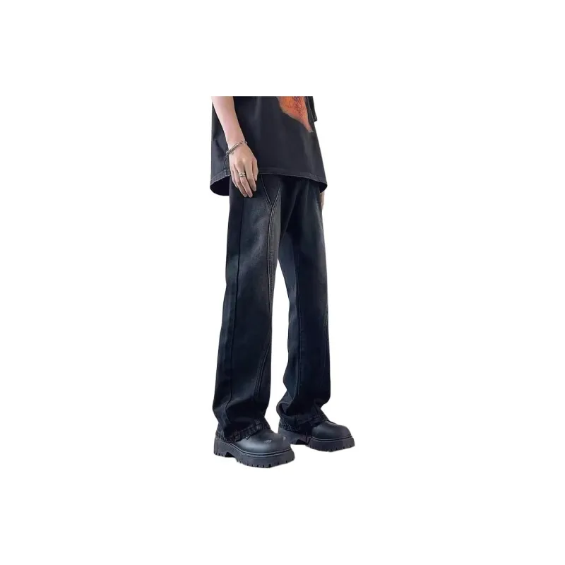 DUATOGE Jeans Men Black -0