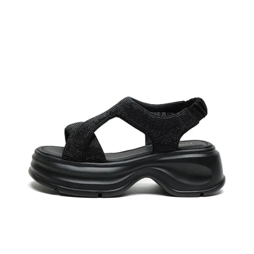 FIVE PLUS Slide Strap Slippers Women's