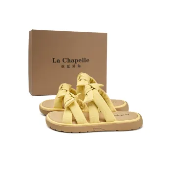 La Chapelle Abrasion Resistant Slide Slippers Women's Yellow