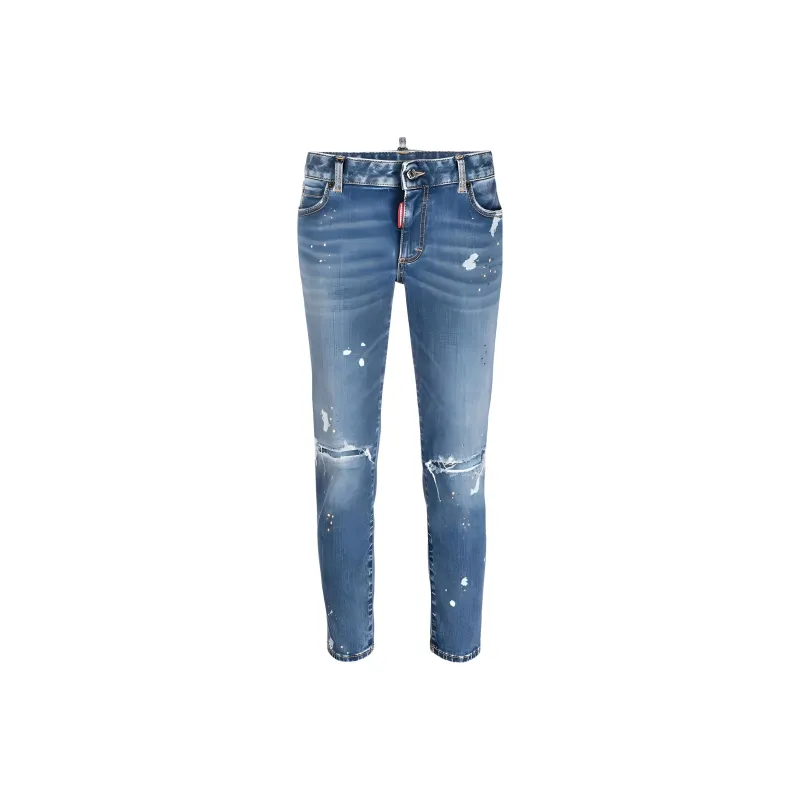 DSQUARED 2 High-rise Skinny Jeans-0