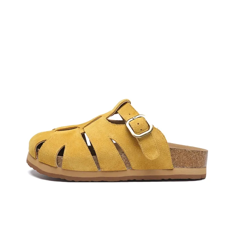 ZHR EVA Quiet Abrasion Resistant Closed Toe Slippers Women's-5