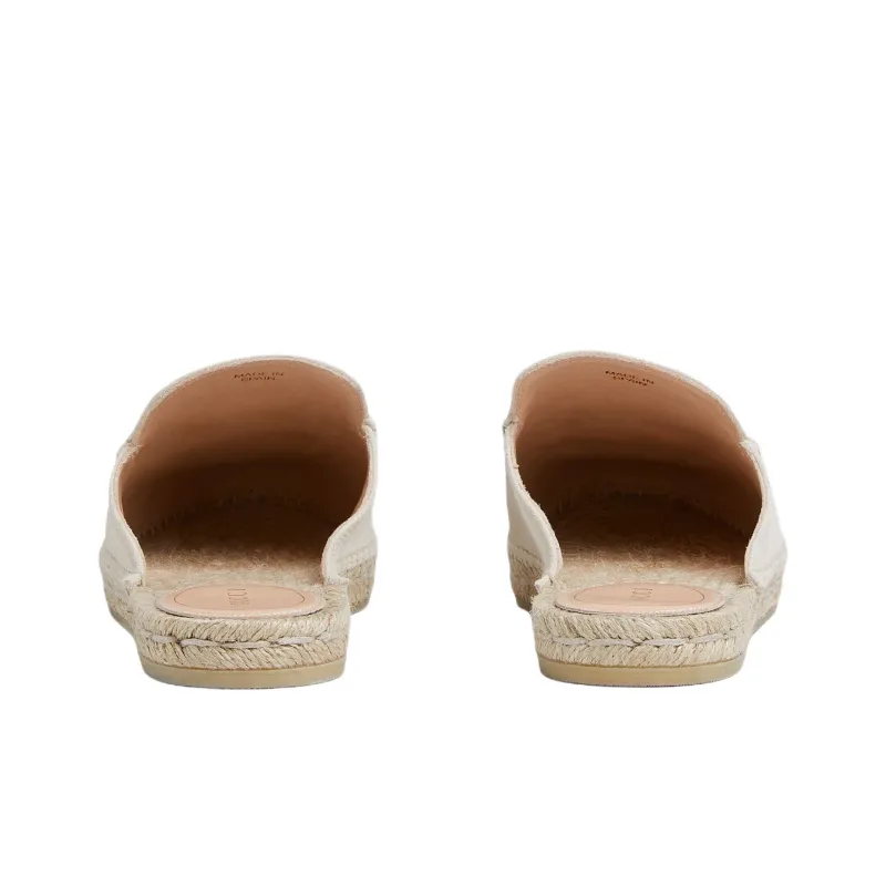 GUCCI Slip Resistant Closed Toe Slippers Women's Ivory White-4
