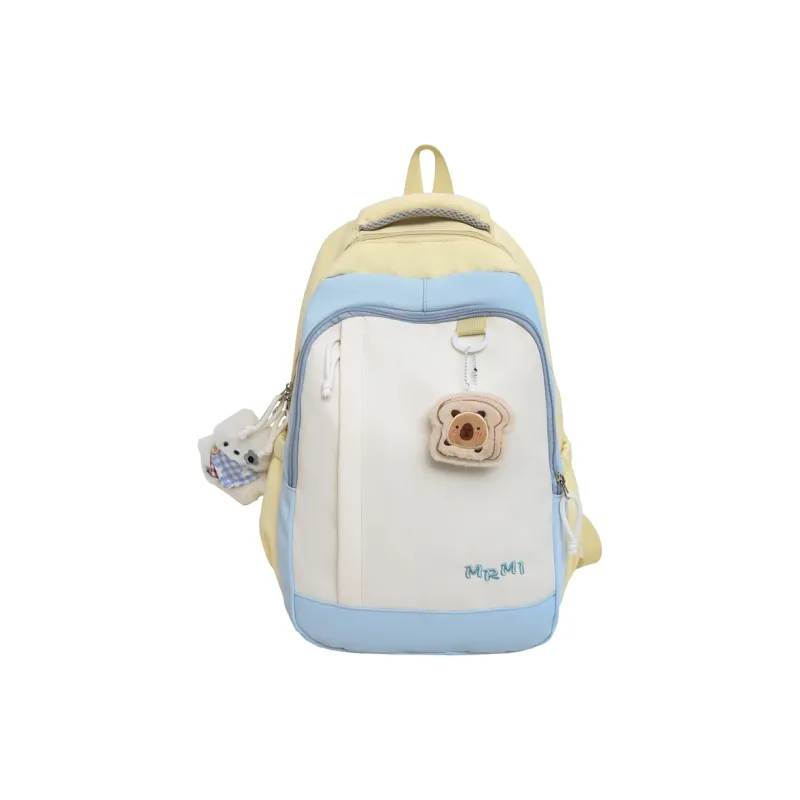SURELAPTOP Nylon Backpack Women's Multicolor-10