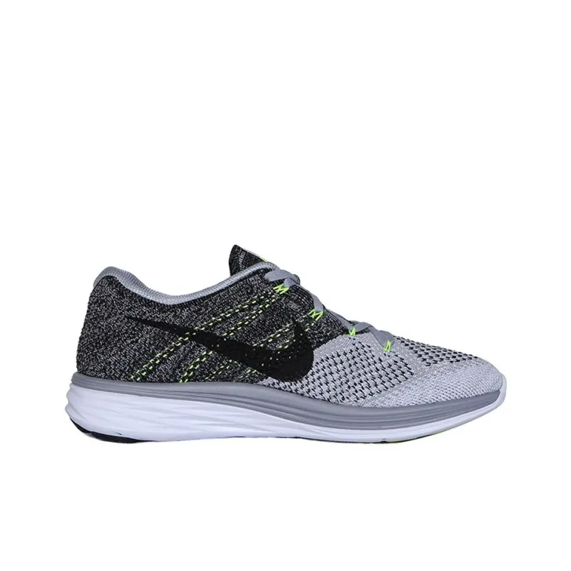 Nike Hypervenom Phelon Anti Slip Wear Resistant Low Top Casual Running Shoes Men's Gray-1