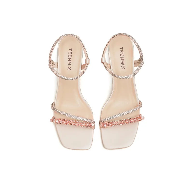 Teenmix Crushed Ice, Fairy Drag One Strap Sandals 6cm Women's-10