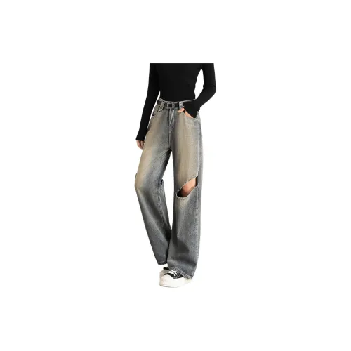 FAWENXIANGZI Jeans Women's Blue