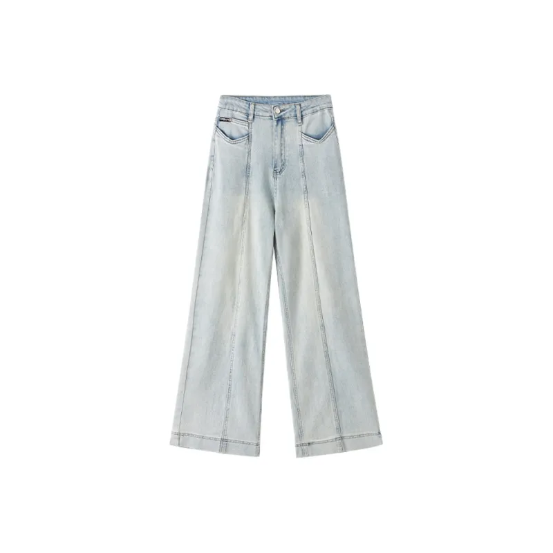 LUYOUYE Jeans Women's Light Blue-0
